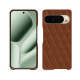 Custodia in pelle Google Pixel 10 Pro XL - Marron - Couture ( Nappa - Pantone #8B4720 ) 