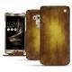 Housse cuir Asus Zenfone 3 Deluxe 5.7 ZS570KL - Doré Patine
