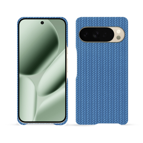 Pixel 10 Pro XL luxury back cover | Premium leather by NoreveAbaca ishia ( Pantone #395775 ) 