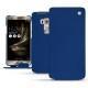 Capa em pele Asus Zenfone 3 Deluxe  5.7 ZS570KL - Bleu océan ( Nappa - Pantone 293C ) 