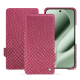 Funda de piel Google Pixel 10 Pro XL - Serpent ciclamino ( Pantone #9E4C6E ) 