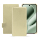 Capa em pele Google Pixel 10 Pro XL - Beige PU ( Pantone #ceb888 ) 
