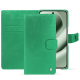 Funda de piel para cartera Google Pixel 10 Pro XL - Menthe vintage ( Pantone #37b375 ) 
