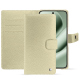 Funda de piel para cartera Google Pixel 10 Pro XL - Ivoire ( Pantone #d6d6c6 ) 