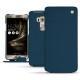 レザーケース Asus Zenfone 3 Deluxe  5.7 ZS570KL - Blu mediterran