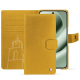 Funda de piel para cartera Google Pixel 10 Pro XL - Jaune soulèu ( Pantone #F3B934 )
