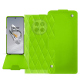 Google Pixel 10 Pro XL レザーウォレットケース - Vert fluo - Couture ( Pantone #00ab5f ) 