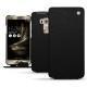 Asus Zenfone 3 Deluxe  5.7 ZS570KL leather case - Ebène ( Sleek P C12 - Black ) 