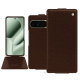Google Pixel 10 Pro XL leather case - Châtaigne ( Pantone #1b1107 ) 