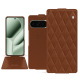 Custodia in pelle Google Pixel 10 Pro XL - Marron - Couture ( Nappa - Pantone #8B4720 ) 