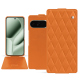 Custodia in pelle Google Pixel 10 Pro XL - Orange - Couture ( Nappa - Pantone #ff9351 ) 