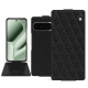 Google Pixel 10 Pro XL leather case - Ebène - Couture ( Noir / Black ) 
