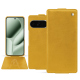 Google Pixel 10 Pro XL leather case - Jaune soulèu ( Pantone #F3B934 )