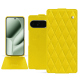 Custodia in pelle Google Pixel 10 Pro XL - Jaune fluo - Couture ( Pantone #c9ff57 ) 