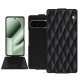 Google Pixel 10 Pro XL leather case - Onyx - Couture ( Noir / Black ) 