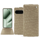 Capa em pele Google Pixel 10 Pro XL - Autruche desert ( Pantone #A39382 ) 