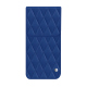 Funda de piel con solapa Google Pixel 10 Pro Fold - Bleu océan - Couture ( Nappa - Pantone #15458a) 