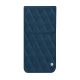 Google Pixel 10 Pro Fold leather pouch with flap - Blu mediterran - Couture ( Pantone #0E3043 )