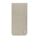 フラップ付きレザーポーチ Google Pixel 10 Pro Fold - Beige Veggie ( Pantone #dab9a1 ) 