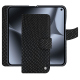 Lederschutzhülle Google Pixel 10 Pro Fold - Serpent nero ( Noir / Black) 