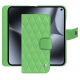 レザーウォレットケース Google Pixel 10 Pro Fold - Vert olive - Couture ( Nappa - Pantone #a7c58e ) 