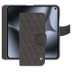 Funda de piel para cartera Google Pixel 10 Pro Fold - Anthracite - Couture ( Pantone #41403c ) 