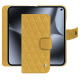 Capa de couro para carteira Google Pixel 10 Pro Fold - Mimosa - Couture ( Pantone #b39437 ) 