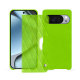 谷歌 Pixel 10 Pro 折叠皮夹 - Vert fluo - Couture ( Pantone #00ab5f ) 