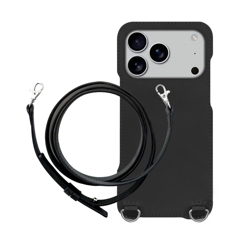 Guscio Apple iPhone 17 Pro con tracolla