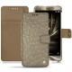 Funda de piel Asus Zenfone 3 Deluxe 5.7 ZS570KL - Autruche desert