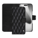 Funda de piel para cartera Apple iPhone 17 Pro - Onyx - Couture ( Noir / Black ) 