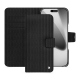 Apple iPhone 17 Pro leather wallet case - Abaca nero ( Noir / Black) 