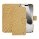 Custodia in pelle Apple iPhone 17 Pro - Serpent sabbia ( Pantone #D2BA92 )