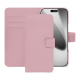 Lederschutzhülle Apple iPhone 17 Pro - Rose PU ( Pantone #efbae1 ) 