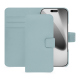 Custodia in pelle Apple iPhone 17 Pro - Bleu Ciel PU ( Pantone #abcae9 )