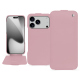 Capa em pele Apple iPhone 17 Pro - Rose ( Nappa - Pantone #efbae1 ) 