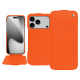 Custodia in pelle Apple iPhone 17 Pro - Orange fluo ( Pantone #ff5406 ) 