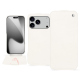 Funda de piel Apple iPhone 17 Pro - Blanc escumo ( Pantone #D6D6D1 )