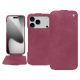 Capa em pele Apple iPhone 17 Pro - Passion vintage ( Pantone #591d16 ) 
