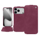 Housse cuir Apple iPhone 17 Pro - Prune vintage ( Pantone #612434 ) 
