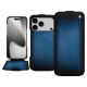 Funda de piel Apple iPhone 17 Pro - Bleu Patine