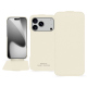 Apple iPhone 17 Pro leather case - Blanc PU ( White ) 
