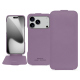 가죽 커버 Apple iPhone 17 Pro - Lilas PU ( Pantone #b9a3e3 )