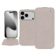 Capa em pele Apple iPhone 17 Pro - Taupe innocent ( Pantone #d6d2c4 ) 