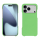 Custodia in pelle Apple iPhone 17 Pro Max - Vert olive ( Nappa - Pantone #a7c58e ) 