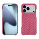Funda de piel Apple iPhone 17 Pro Max - Serpent ciclamino ( Pantone #9E4C6E ) 