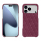 Custodia in pelle Apple iPhone 17 Pro Max - Prune vintage - Couture ( Pantone #612434 ) 