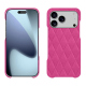 Capa em pele Apple iPhone 17 Pro Max - Rose BB - Couture ( Pantone #DB599F )