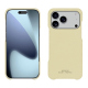 Custodia in pelle Apple iPhone 17 Pro Max - Beige PU ( Pantone #ceb888 ) 