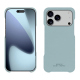 Funda de piel Apple iPhone 17 Pro Max - Bleu Ciel PU ( Pantone #abcae9 )